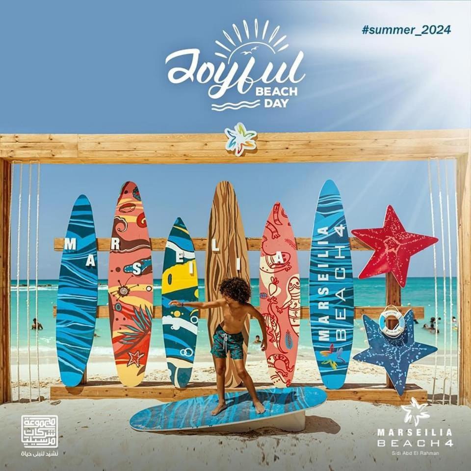 Marseilia Beach 4 - Families Only El Alamein Eksteriør bilde